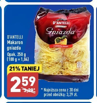 ALDI Makaron gniazda oferta