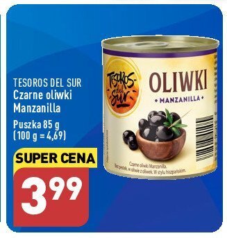 ALDI Oliwki czarne manzanilla oferta