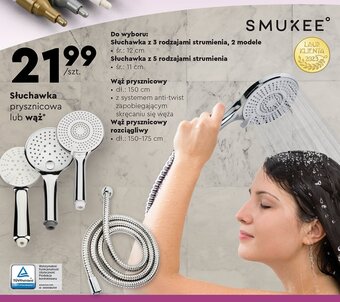 Biedronka Wąż prysznicowy 150 - 175 cm oferta