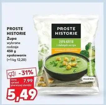 Kaufland Zupa krem z zielonych warzyw oferta