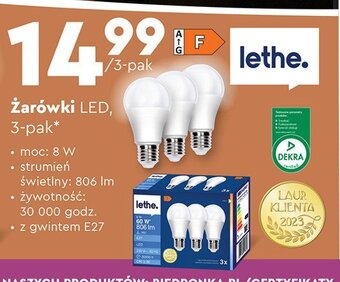 Biedronka Żarówka led 8w e27 oferta