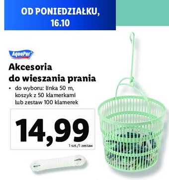 Lidl Linka do bielizny 50 m oferta