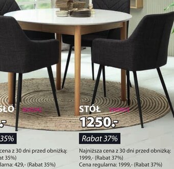 JYSK STÓŁ oferta