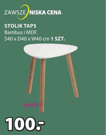 JYSK STOLIK TAPS oferta