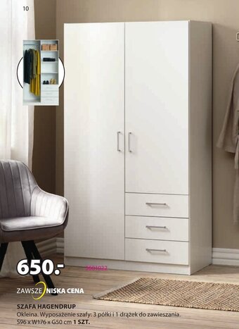 JYSK SZAFA HAGENDRUP oferta