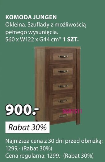 JYSK KOMODA JUNGEN oferta