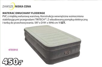 JYSK MATERAC DMUCHANY FLODENGE oferta
