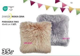 JYSK PODUSZKA TAKS oferta