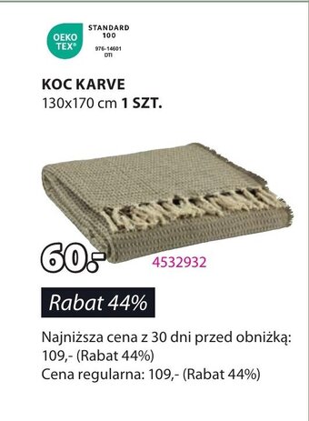 JYSK KOC KARVE oferta