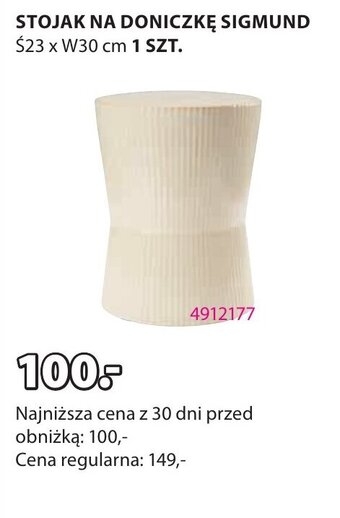 JYSK STOJAK NA DONICZKĘ SIGMUND oferta