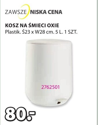 JYSK KOSZ NA ŚMIECI OXIE oferta