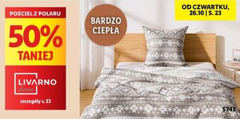Lidl POŚCIEL Z POLARU oferta
