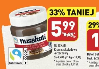 ALDI Krem czekoladowo -orzechowy 400 g oferta