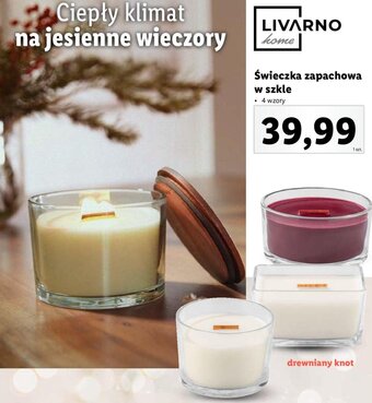 LIVARNO Świeczka zapachowa w szkle