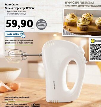 Lidl SILVERCREST Mikser ręczny 120 W oferta