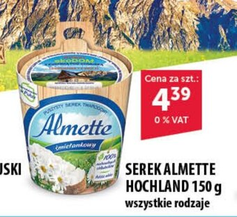 Eurocash SEREK ALMETTE HOCHLAND 150 g oferta