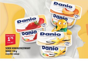 Eurocash SEREK HOMOGENIZOWANY DANIO 130 g oferta