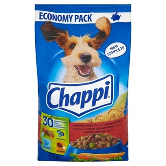 Carrefour Market Chappi z wołowiną drobiem i warzywami karma pełnoporcjowa 9 kg oferta