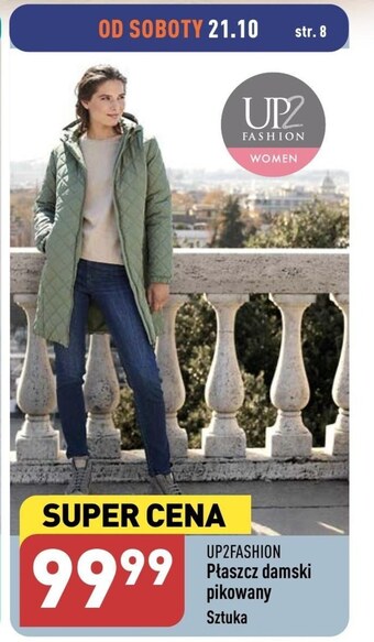 ALDI Płaszcz damski up2fashion oferta