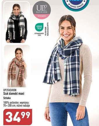 ALDI Szal damski up2fashion oferta
