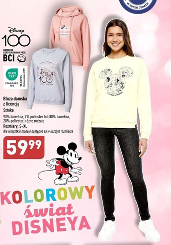 ALDI Bluza damska disney oferta