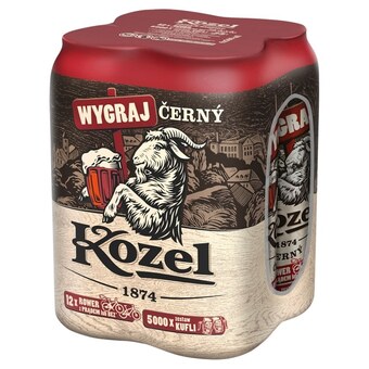 Carrefour Express Kozel černý piwo ciemne 2 l (4 x 0,5 l) oferta