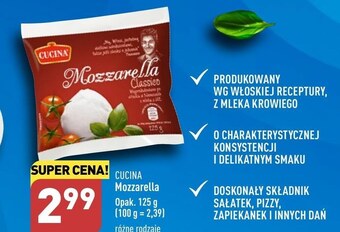 ALDI Mozzarella oferta