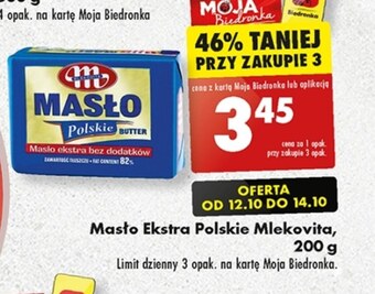 Biedronka Masło oferta