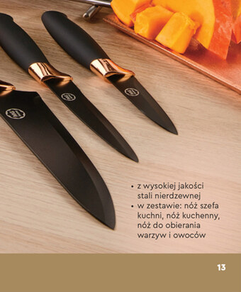Biedronka Zestaw noży mg home oferta