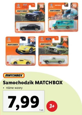 Lidl Samochodzik MATCHBOX oferta