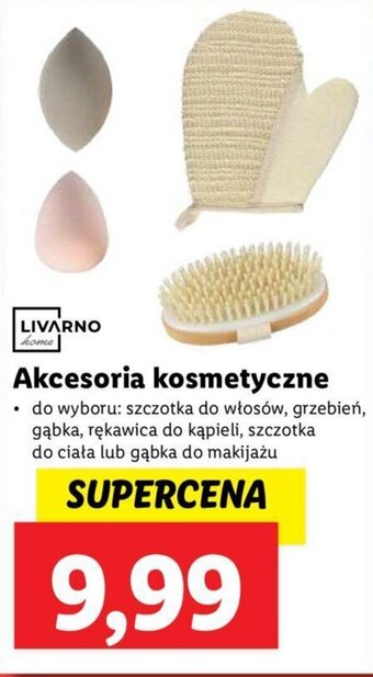 Lidl LIVARNO home Akcesoria kosmetyczne oferta