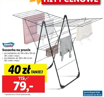 AquaPur Suszarka na pranie