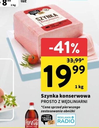 Intermarche Szynka konserwowa 1 kg oferta