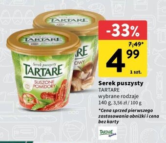 Intermarche Serek puszysty TARTARE 140 g oferta