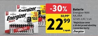 Intermarche Baterie Energizer 12 szt. oferta