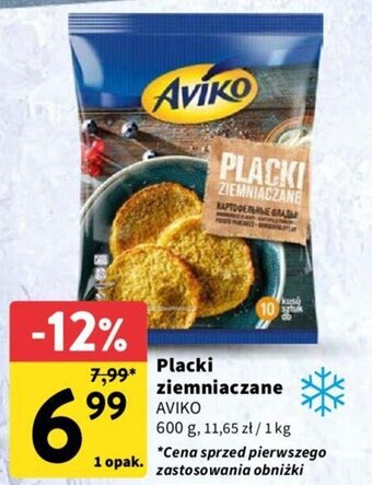 Intermarche Placki ziemniaczane AVIKO 600 g oferta