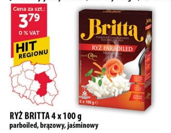 Eurocash RYŻ BRITTA 4 x 100 g oferta