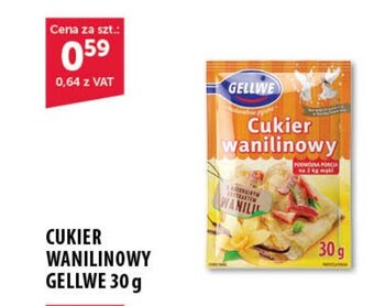 Eurocash CUKIER WANILINOWY GELLWE 30 g oferta