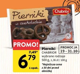 Intermarche Pierniki CHABRIOR 500g oferta