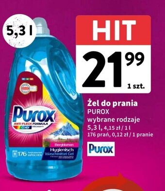 Intermarche Żel do prania PUROX 5,3l oferta