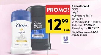 Intermarche Dezodorant DOVE 40-50ml oferta