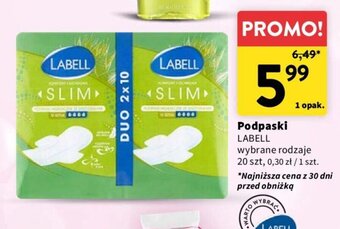 Intermarche Podpaski LABELL 20szt oferta