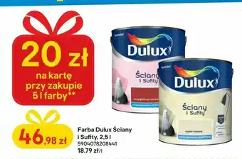 Castorama Farba Dulux Ściany i Sufity, 2,5 l oferta