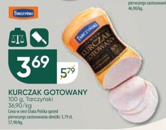 Chata Polska Tarczyński KURCZAK GOTOWANY 100g oferta