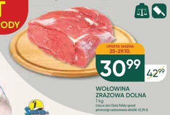 Chata Polska WOŁOWINA ZRAZOWA DOLNA 1 kg oferta