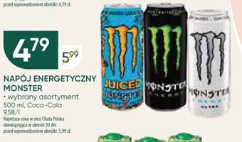 Chata Polska NAPÓJ ENERGETYCZNY MONSTER, 500 ml oferta