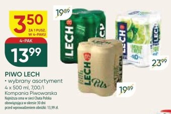 Chata Polska PIWO LECH 4 x 500 ml oferta