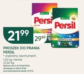 Chata Polska PROSZEK DO PRANIA PERSIL, 1.02 kg oferta