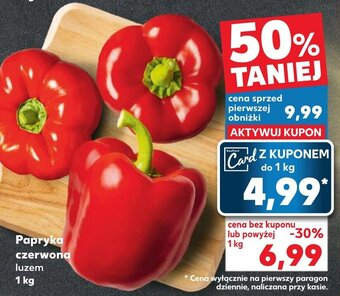 Kaufland Papryka czerwona 1 kg oferta