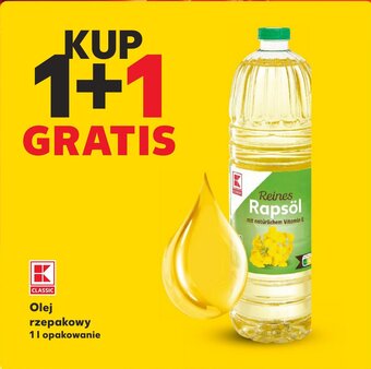 Kaufland CLASSIC Olej rzepakowy 1 l oferta